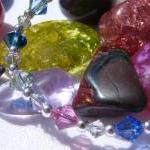 Rainbow Crystal Swarovski Bracelet,..